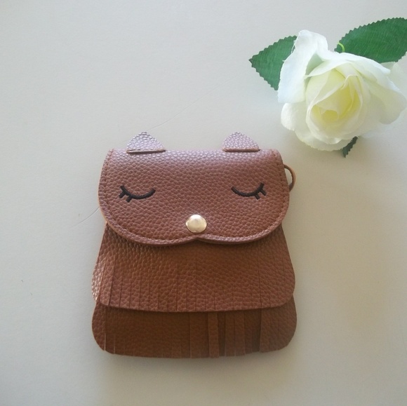 Other - Tawny Brown Tassel Bag for Kids